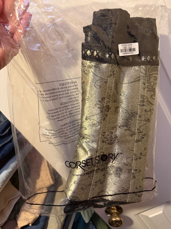 Corset Story Gold/Silver/ Black Plus Size - Picture 1 of 4